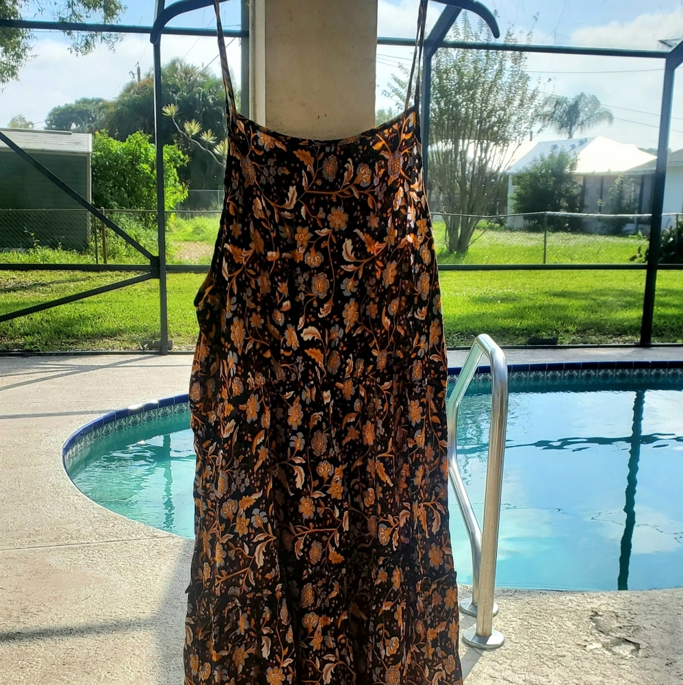 Cute 1X Shein Curve Floral Dress, Nearly New
